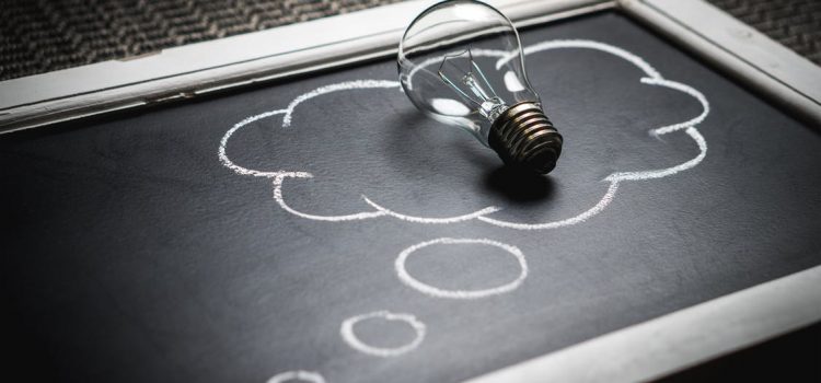 light bulb in board